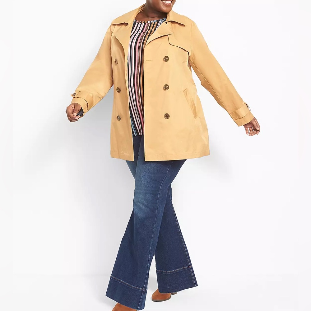 LB Gold Short Classic Trench